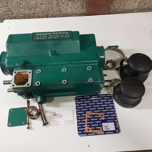 Volvo Penta Warmtewisselaar MD2040 Volvo Penta 3581927 - 3581932