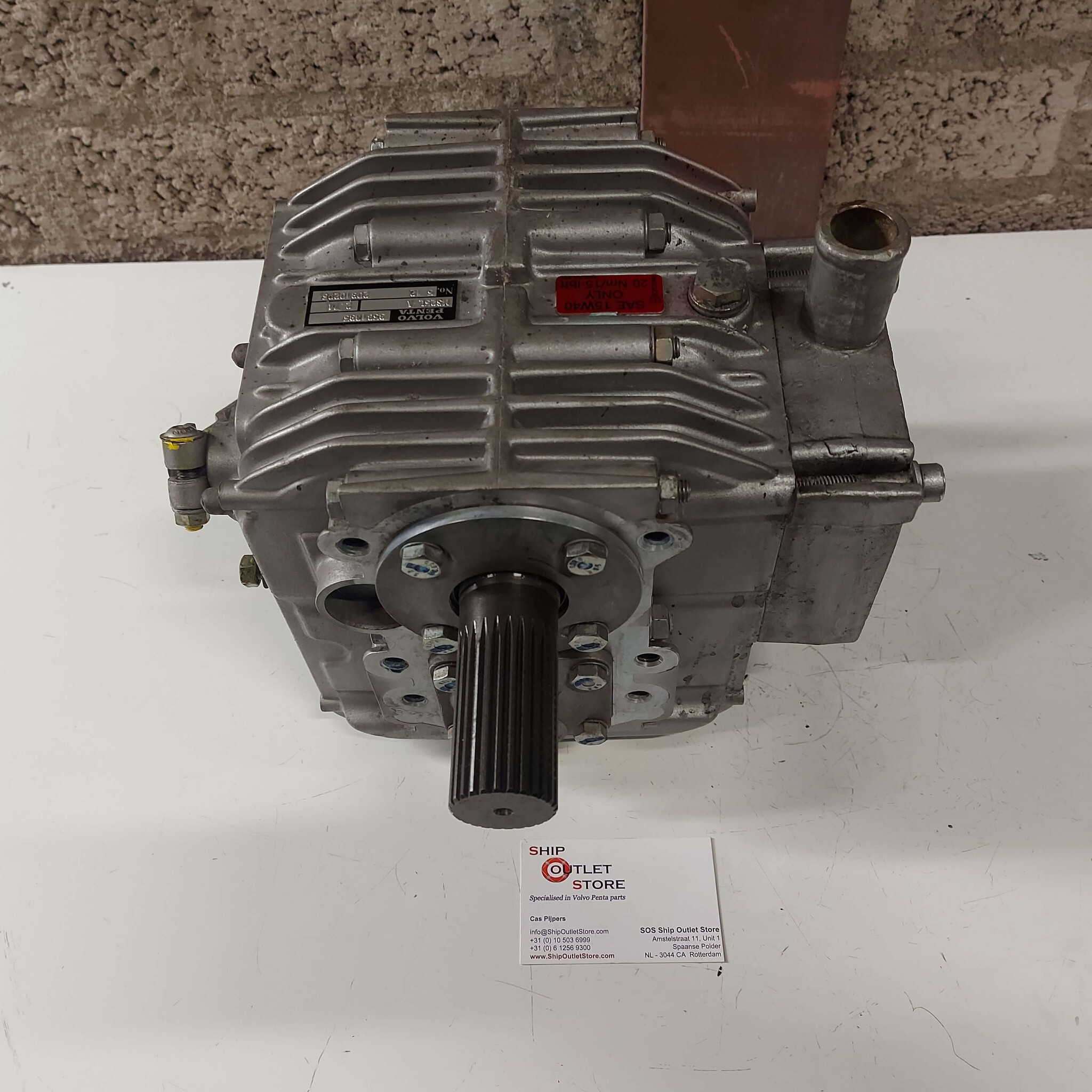 Gearbox MS25L-A ratio 2.74:1 Volvo Penta 3581835 Gearbox MS25L-A ratio 2.74:1 Volvo Penta 3581835