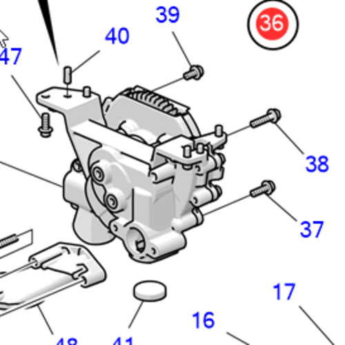 Volvo Penta Bomba de aceite D4 - D6 Volvo Penta 78319350