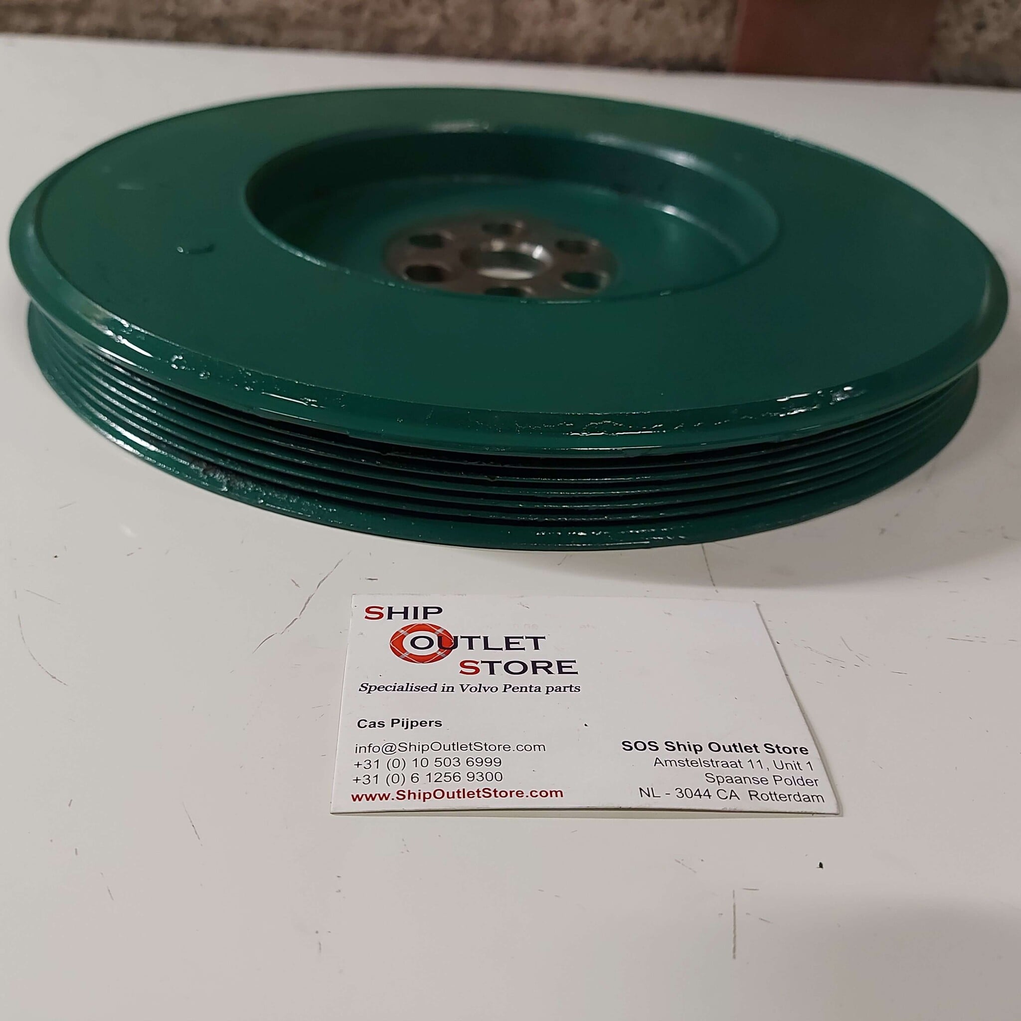thumbnail image 2 of RecMar Power Steering Pulley – Fits Volvo Penta 3.0 4.3 5.0 5.7 5.8 7.4, Replaces 3853804 2 of 5
