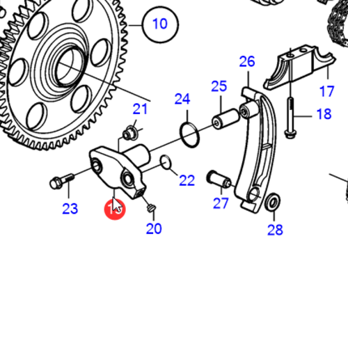 Volvo Penta Retainer Volvo Penta 3583144