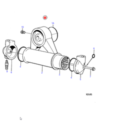 Ölkühler Volvo Penta 856831 - 834483