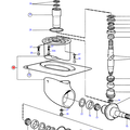 Volvo Penta Behuizing saildrive 120S Volvo Penta 873091 - 853555