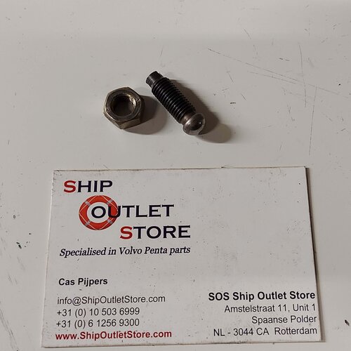 Volvo Penta Valve adjustment bolt + nut Volvo Penta 403155 - 955800