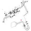 Volvo Penta Coolant water pipe 2003T Volvo Penta 840948