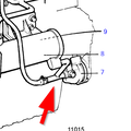 Volvo Penta Kühlwasserrohr Volvo Penta 840952