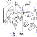 Volvo Penta Coolant water pipe 2003T Volvo Penta 840954