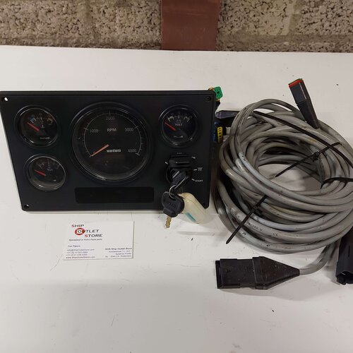 Vetus Instrument panel MP34 12V Vetus