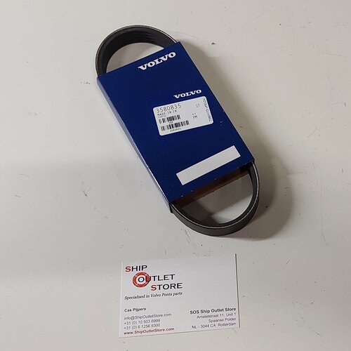 Volvo Penta V-ribbed belt Volvo Penta 3580835