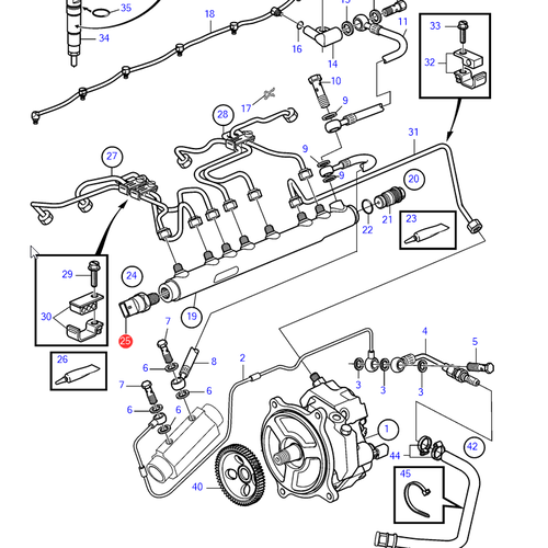 Volvo Penta Drucksensor Volvo Penta 23542679 - 3884352