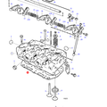 Volvo Penta Cylinder head gasket MD2020 Volvo Penta 3580234