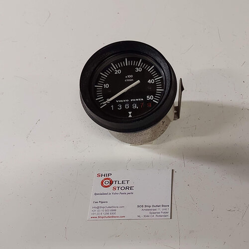 Volvo Penta Tachometer 5000 rpm 12V Volvo Penta 854914