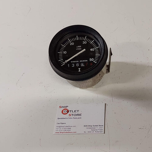 Volvo Penta Tachometer 5000 rpm 12V Volvo Penta 864022 - 854914