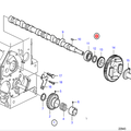 Volvo Penta Camshaft D2-40 Volvo Penta 3812434