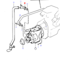 Volvo Penta Cooling water pipe Volvo Penta 852968