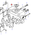 Volvo Penta Heat exchanger MD2010-C - D Volvo Penta 3581924