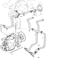 Volvo Penta Cooling water pipe Volvo Penta 860278