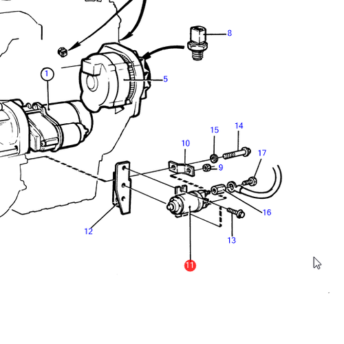 Volvo Penta Relé Volvo Penta 872242