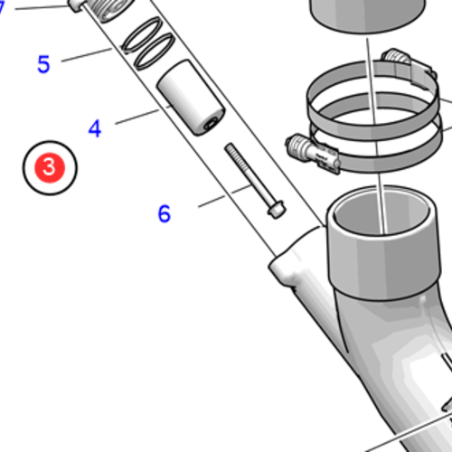 Volvo Penta Exhaust anode kit Volvo Penta 21868042