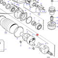 Volvo Penta Fine spline U-Joint assembly Volvo Penta 3860230 - 854615