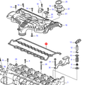 Volvo Penta Kleppendekselpakking  Volvo Penta 31430317