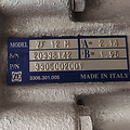 ZF Hurth Caja de cambios  ZF12 -M tipo 3310002001 ZF/Hurth /HBW125