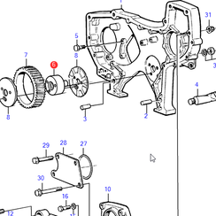 Hub Volvo Penta 8192636