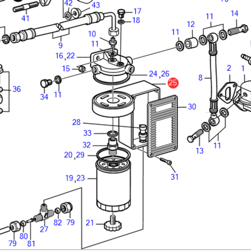 Volvo Penta Elektronische EDC Steuereinheit Volvo Penta 3819874