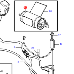 Brandstofopvoerpomp Volvo Penta 21120406