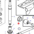 Volvo Penta Propellermoer Volvo Penta 23952642