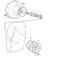 Volvo Penta Spacer ring Volvo Penta 813964