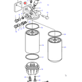 Volvo Penta Fuel filter housing Volvo Penta 21303231 - 21283474