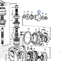 Volvo Penta Flansch-Propellerwellengetriebe MS3 - MS4 - MS5 Volvo Penta 853481
