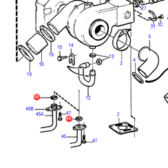 Sealing ring Volvo Penta 958860