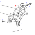 Volvo Penta Verteilerdeckel hinten Volvo Penta 3581447 - 838656