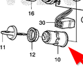 Volvo Penta Contra plug complete Volvo Penta 828624 - 973150