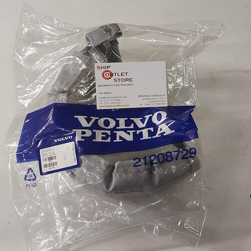 Volvo Penta Escudo térmico Volvo Penta 861401