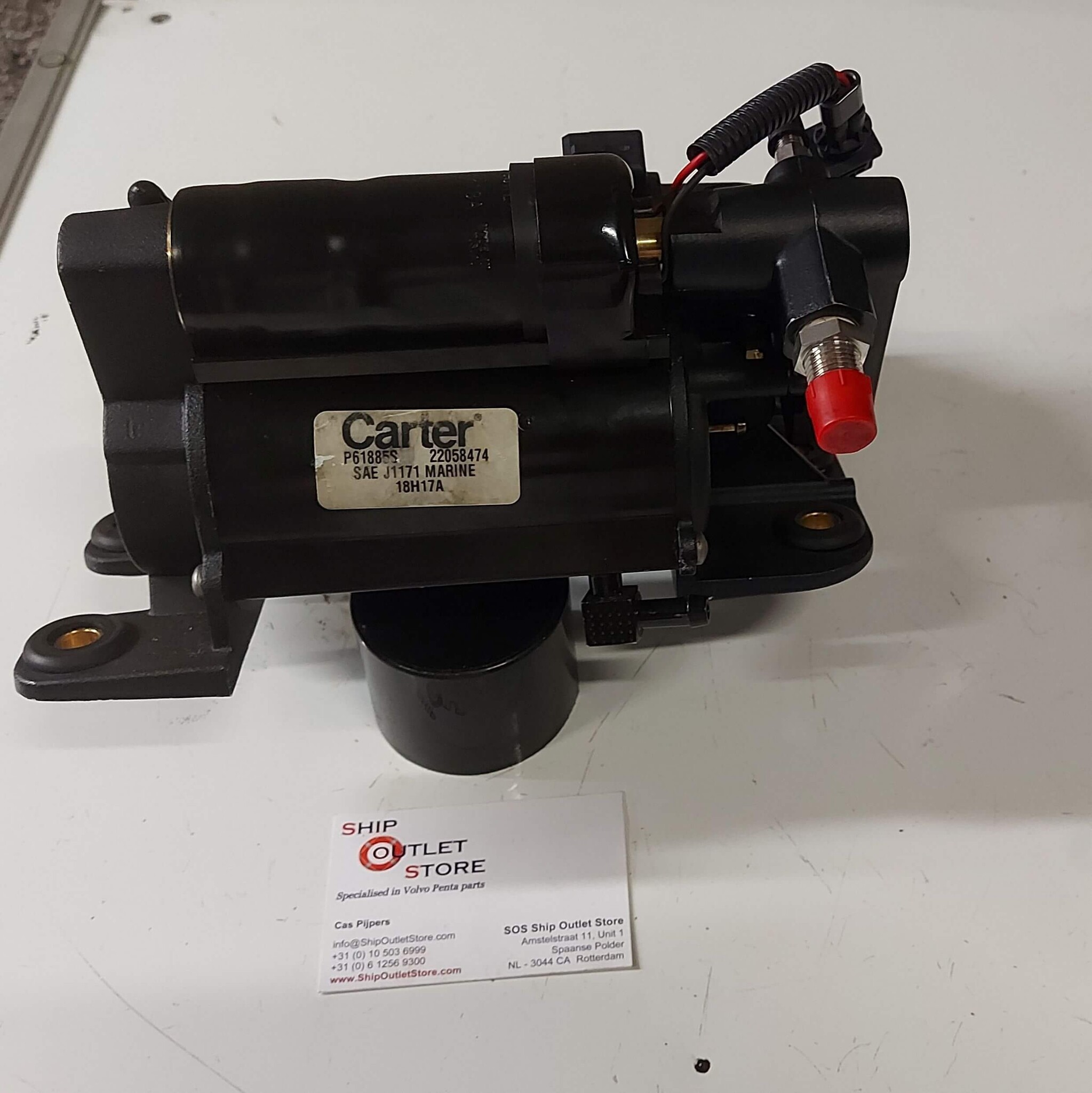Electric high pressure fuel pump Volvo Penta 24313867 - 22058474