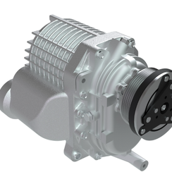 Supercharger - Compressor D4 Volvo Penta 23118549