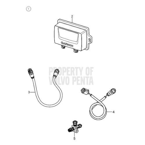 Volvo Penta Autopilot reactor kit Volvo Penta 22793140
