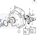 Volvo Penta Kraftstoff Hochdruckpumpe D4 - D6 Volvo Penta 889635 - 3803633