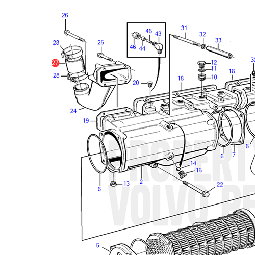 Volvo Penta Slang Volvo Penta 866689