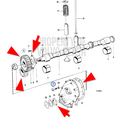 Volvo Penta Nockenwellenradsatz Volvo Penta 271944 - 875375