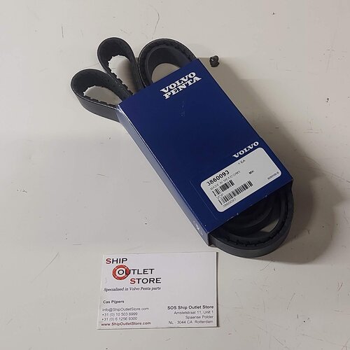 Volvo Penta Correa poli V Volvo Penta 3860086