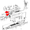 Volvo Penta Klep voor warmtewisselaar Volvo Penta 330557