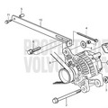 Volvo Penta Spannhalterung D2 - Volvo Penta 3584100