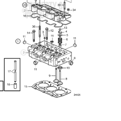Zylinderkopfdichtung Volvo Penta 3886431