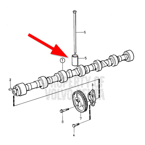Volvo Penta Tappet Volvo Penta 421067