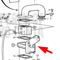 Volvo Penta By-pass klep Volvo Penta 863585 - 471700