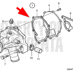 Pakking  Volvo Penta 3580576